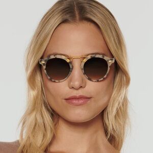 KREWE SUNGLASSES STL II | MATTE OYSTER 24K brand new!! NWT
